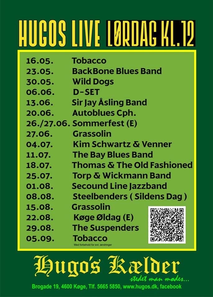 Hugo's Live Musikprogram